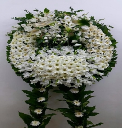  Kemer Çiçek Lüx Cenaze Çelengi 3