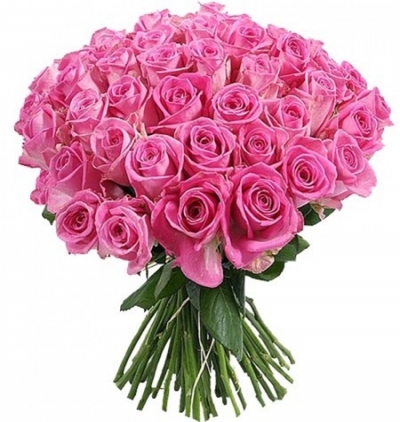 vazoda kır Çiçeklerinden  aranjman Çiçeği & Ürünü 51 Pembe Gül  
