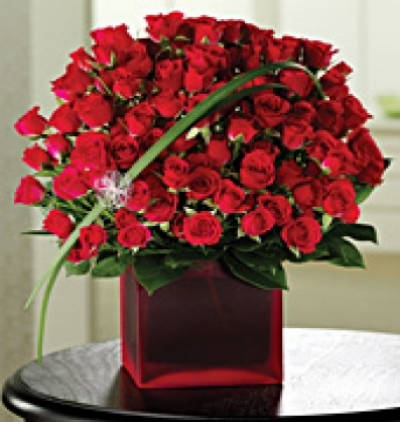 kırmızı gül ve kır Çiçekleri Çiçeği & Ürünü 201 adet gonca yerli gül 